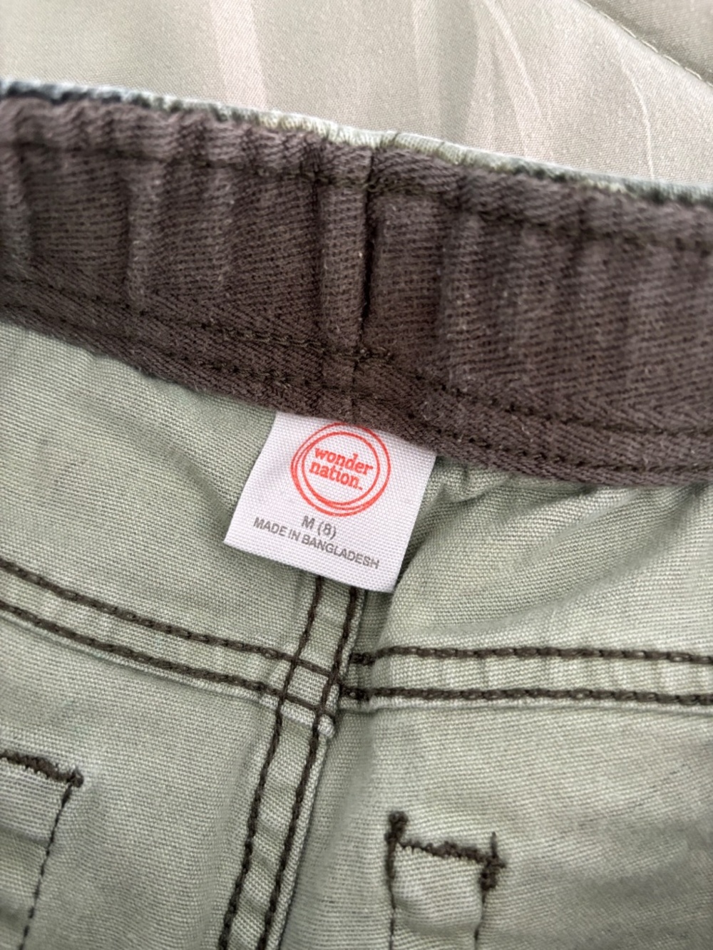 Wonder Nation Boys Camouflage Jeans Size 8 Medium - Picture 2 of 9